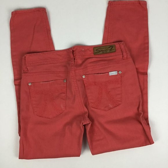 Seven 7 Distressed Jean Womens 6 - Picture 2 of 6